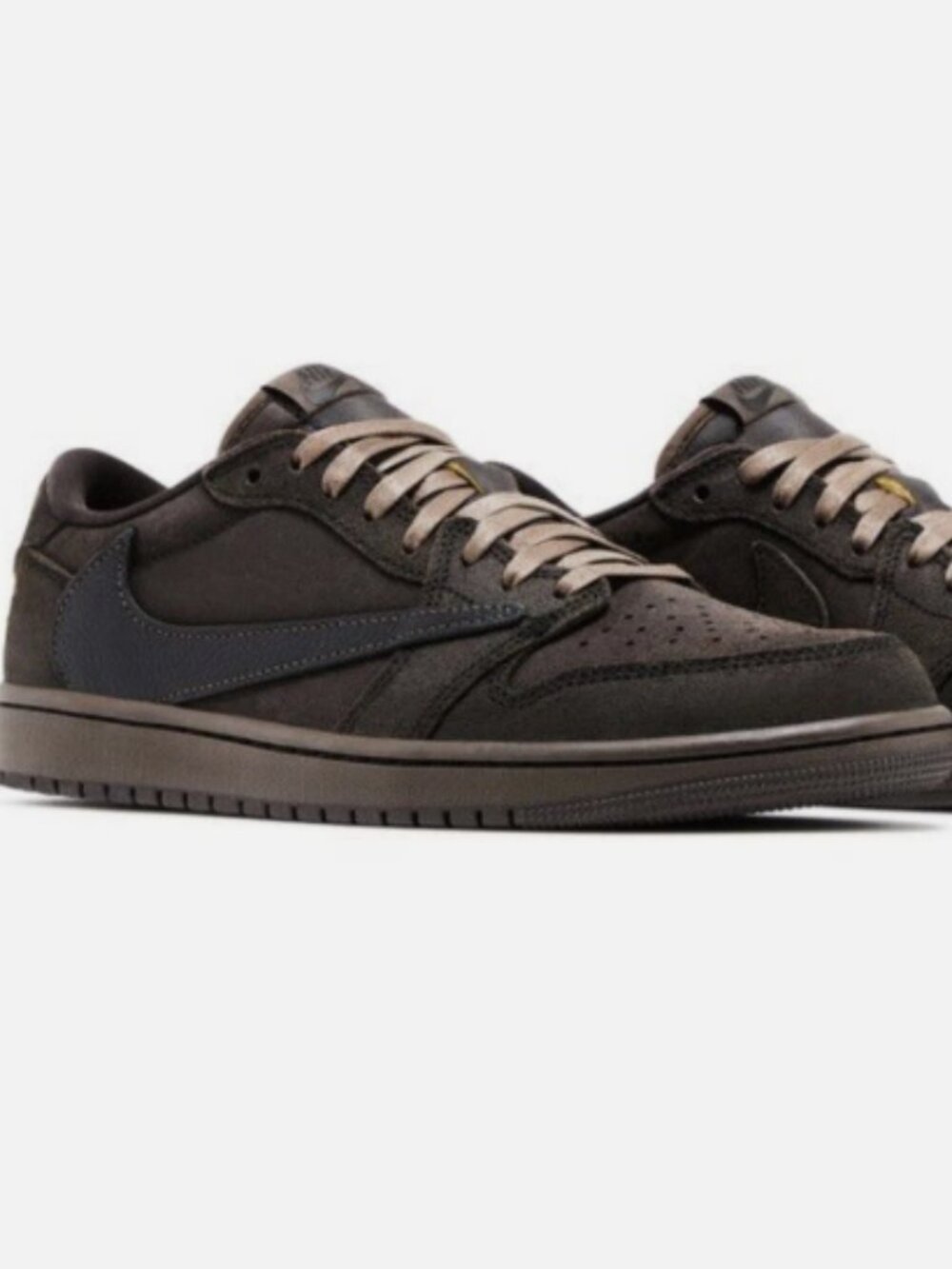 Travis Scott x Air Jordan 1 Retro OG SP Low Velvet Brown